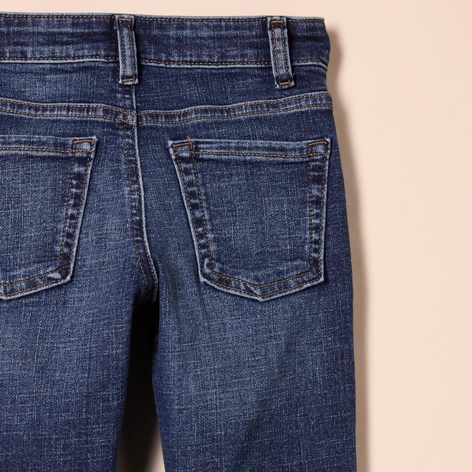 Boys' Slim Fit Stretch Denim Straight Leg Jeans