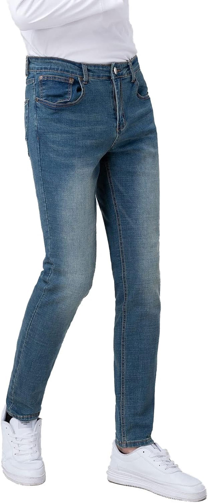 Men’S Slim Fit Jeans Tapered Jeans