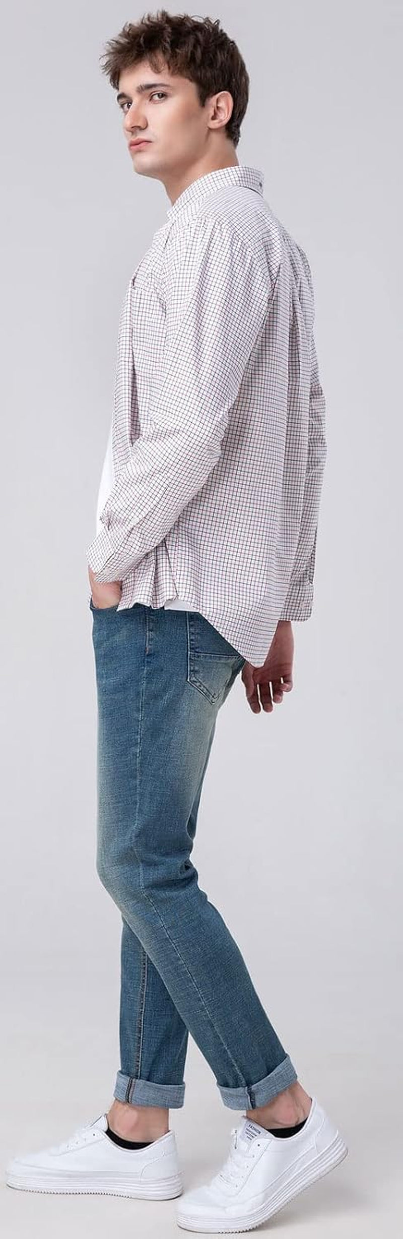 Men’S Slim Fit Jeans Tapered Jeans
